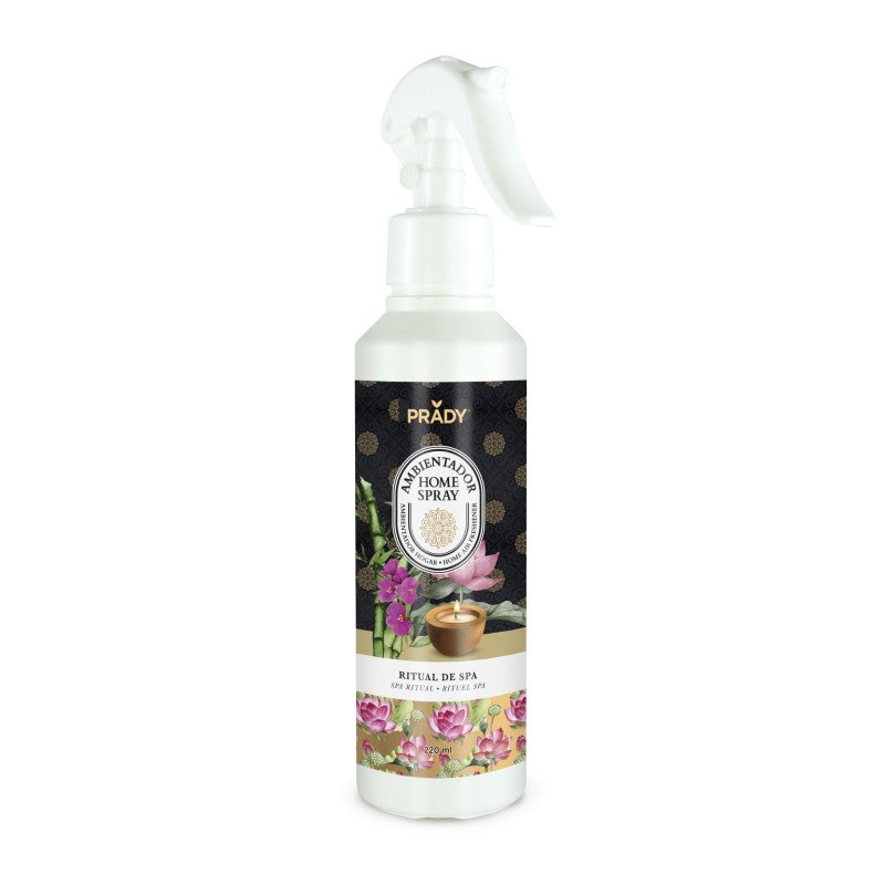 SPRAY D'AMBIANCE MAISON TISSU ET VOITURE PRADY RITUAL DE SPA 220ML