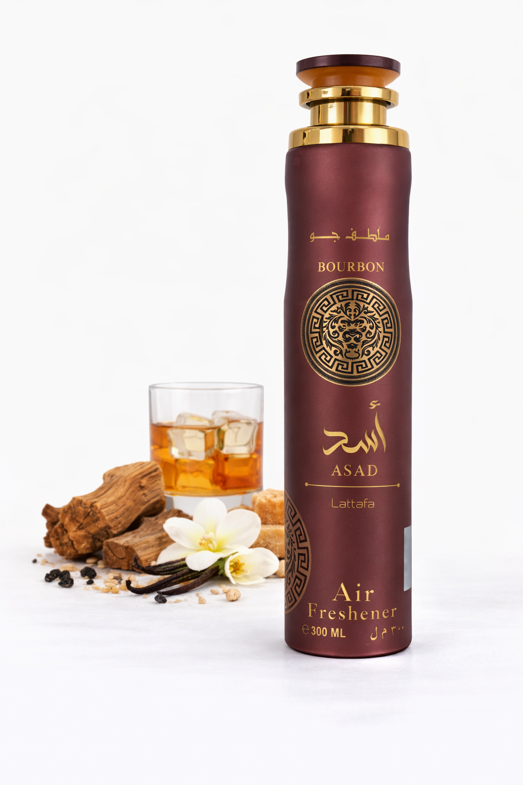 🔥 ASAD BOURBON – Air Freshener désodorisant 300 ml