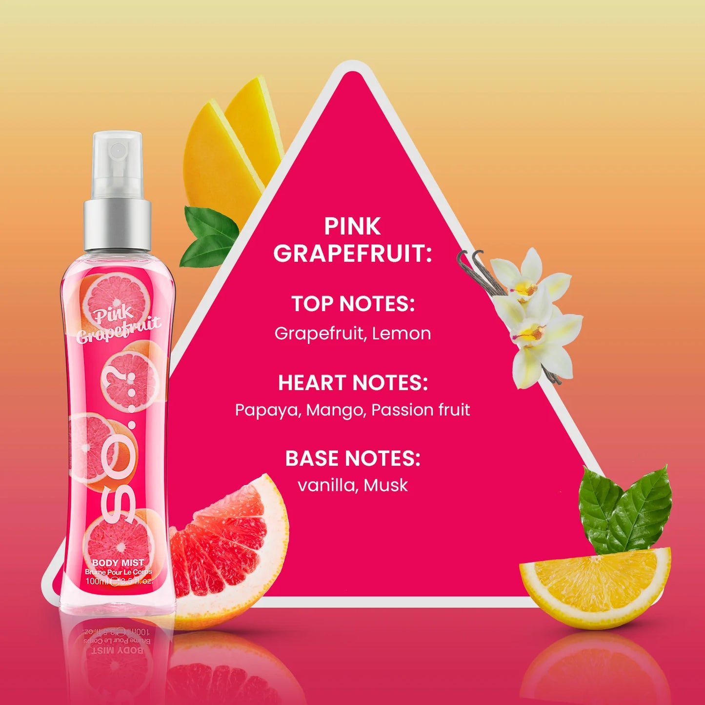 COFFRET BRUME POUR LE CORPS 4 x 50ML - BODY MIST BY SO…?