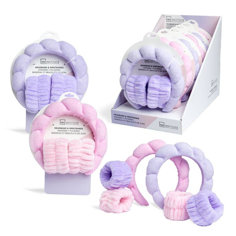 Bandeau et bracelets de soin IDC Institute