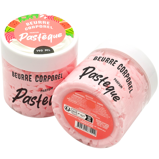 Beurre Corporel fouetté - 190ml - Senteur Pastèque - FT